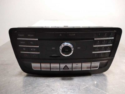 SISTEMA AUDIO / RADIO CD MERCEDES-BENZ CLASE B (W246) B 180 CDI (246.212)