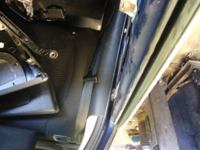 CINTURON SEGURIDAD TRASERO DERECHO CITROËN C4 BERLINA 1.6 HDi CAT (9HY / DV6TED4)