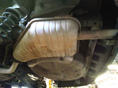 TUBO ESCAPE TRASERO OPEL VECTRA B BERLINA 2.2 16V DTI CAT (Y 22 DTR / L50)