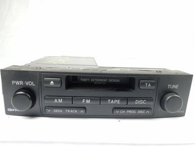 SISTEMA AUDIO / RADIO CD TOYOTA LAND CRUISER (J12) *