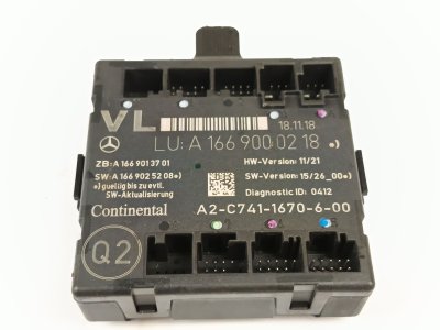 CENTRALITA PUERTA DELANTERA IZQUIERDA de CLA 200 CDI / d (117.308) 