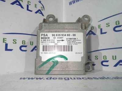 CENTRALITA AIRBAG PEUGEOT 207 1.6 HDi FAP CAT (9HZ / DV6TED4)