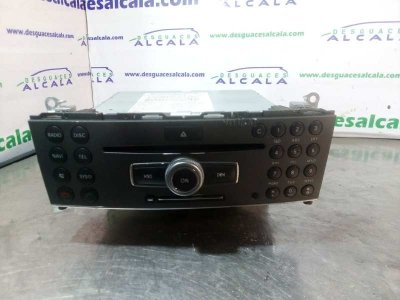 SISTEMA AUDIO / RADIO CD MERCEDES CLASE C (W204) BERLINA C 250 CDI BlueEfficiency Prime Edition (204.003)