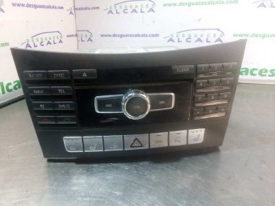 SISTEMA AUDIO / RADIO CD MERCEDES CLASE CLK (W207) CABRIO E 250 CDI BlueEfficiency (207.403)