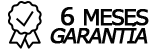 6 meses de garantia para las piezas