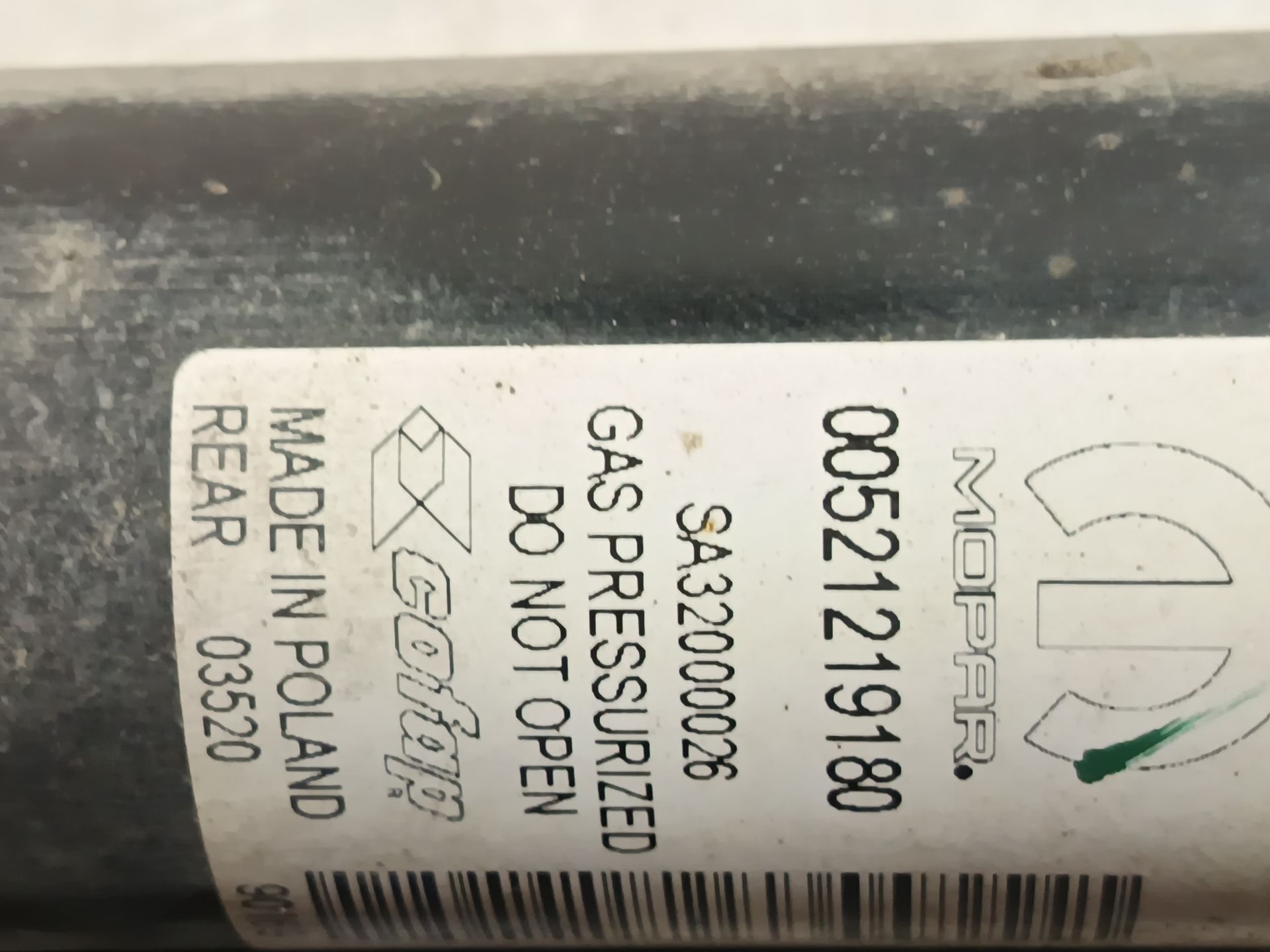 amortiguador trasero derecho fiat tipo hatchback Foto 2 amortiguador trasero derecho fiat tipo hatchback Foto 2