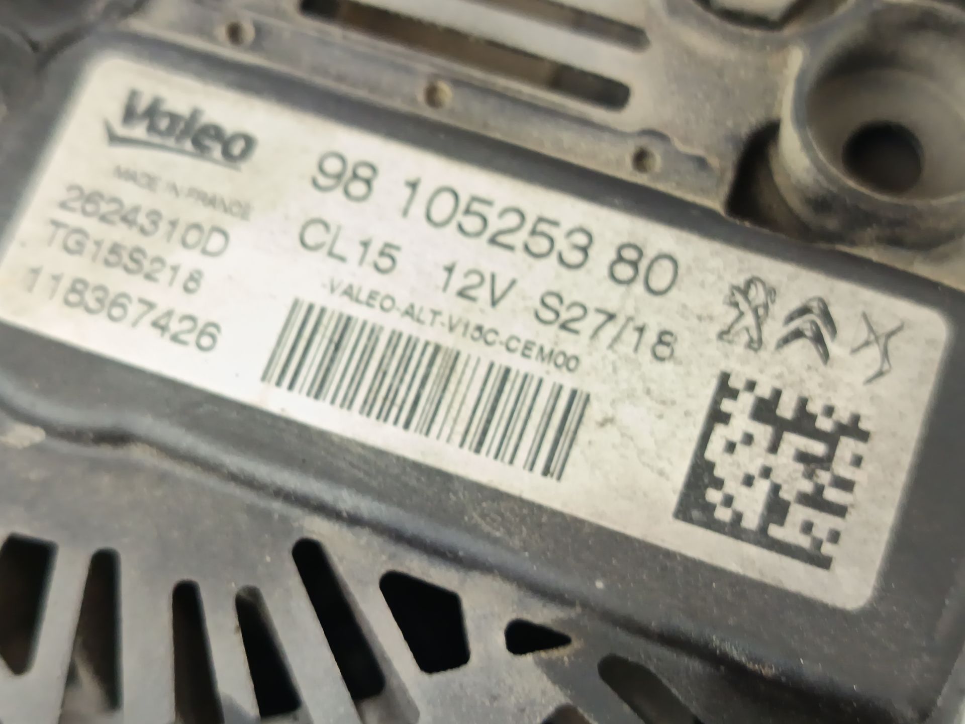 alternador citroËn berlingo multispace Foto 5 alternador citroËn berlingo multispace Foto 5