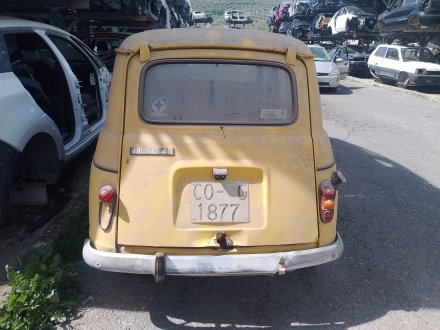 Vehiculo en el desguace: RENAULT 4 (112_) 0.8 (1123)