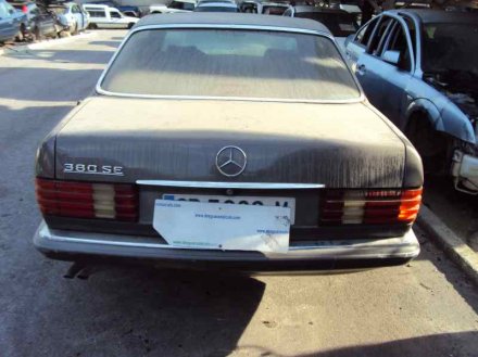 Vehiculo en el desguace: MERCEDES-BENZ CLASE S (W126) BERLINA+COUPE SE 380