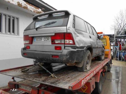 Vehiculo en el desguace: SSANGYONG MUSSO 2.9 TDI SVX