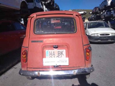 Vehiculo en el desguace: RENAULT 4 BERLINA/FAMILIAR/FURGONETA F6 Furg. (R 2370)