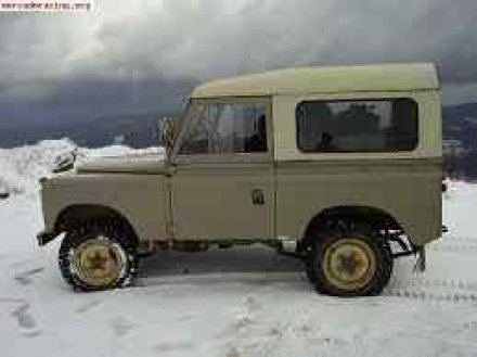 Vehiculo en el desguace: LAND ROVER SANTANA 88